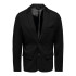 Chaqueta Only & Sons mark Slim 0209. Black Hombre