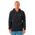 Sudadera Rip Curl Horizon Zip Thru Hombre Negro