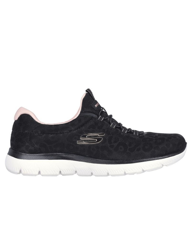 Zapatillas Skechers Summits Negro Mujer