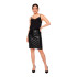 Falda Vero Moda buttersia Hw Coated Black Mujer