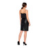 Falda Vero Moda buttersia Hw Coated Black Mujer