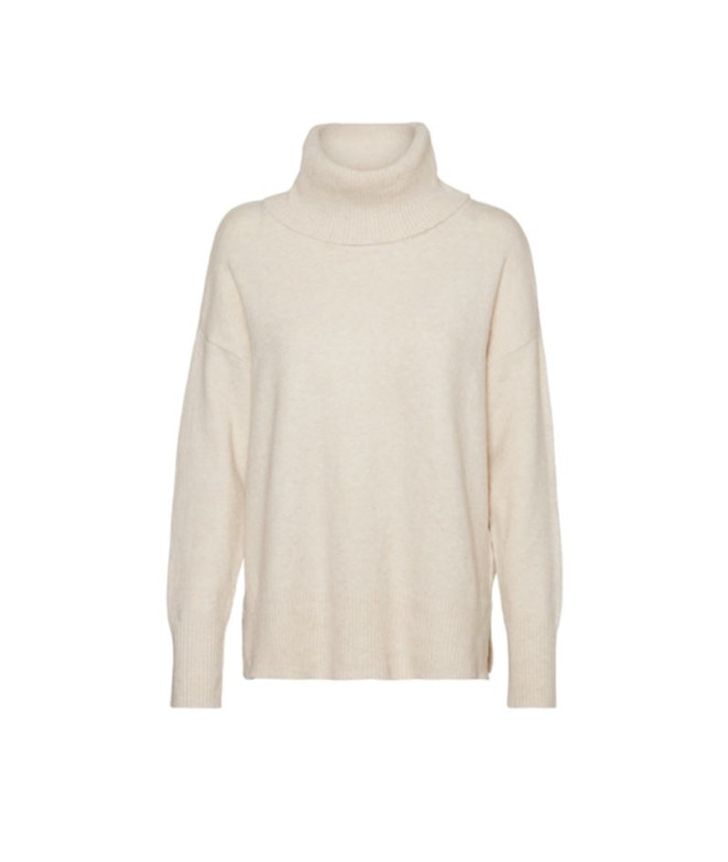 Sudadera Vero Moda doffy Cowlneck Birch Mujer