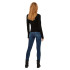 Sudadera Vero Moda gloryollneck Black Mujer