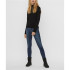 Sudadera Vero Moda gloryollneck Black Mujer