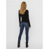 Sudadera Vero Moda gloryollneck Black Mujer