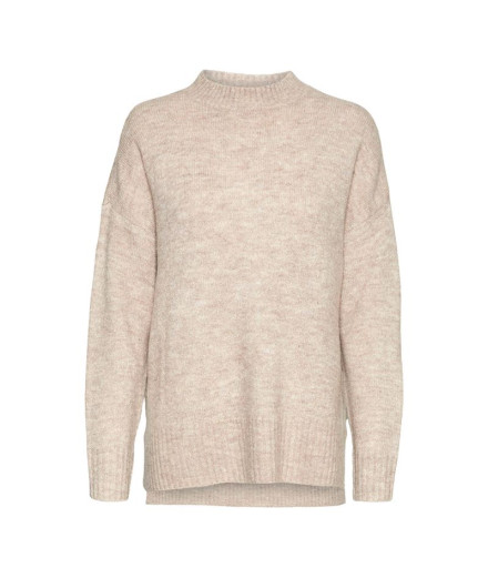 Sudadera Vero Moda lefile Oversize Boxy Birch Mujer