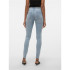 Pantalones Vero Moda flash Mrkinny Jeans Li3102 Light Blue Denim Mujer