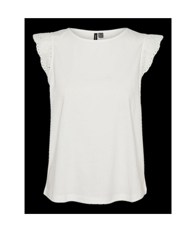 Camiseta Vero Moda Vmemily Sl thering Snow...