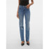 Pantalones Vero Moda flash Mrtraight Jeans Li347 Medium Blue Denim Mujer