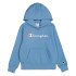 Sudadera Champion Hooded Sweatshirt Infantil Azul