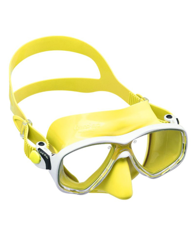Máscara Cressi Marea Colorama Amarillo-Blanco