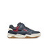 Zapatillas Geox Perth Infantil Azul Marino/Rojo