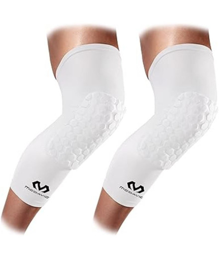 Rodillera Mc David Hex Tight With Knee Pads 3/4 White