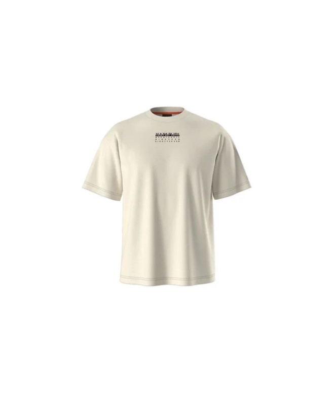 Camiseta Napapijri S-Premium Ss Hombre Beige...