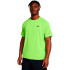 Camiseta de Fitness Under Armour Tech Textured Ss Hombre Verde