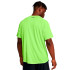 Camiseta de Fitness Under Armour Tech Textured Ss Hombre Verde