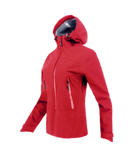 Anorack Joluvi Lhotse Mujer Rojo