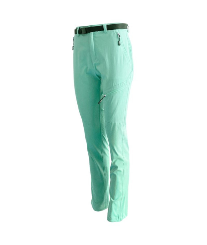 Pantalones Outdoor Joluvi Soft4Pant Mujer Verde...
