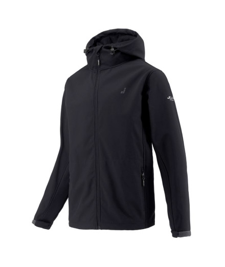 Soft-Shell Joluvi Mengali Hood Hombre Negro