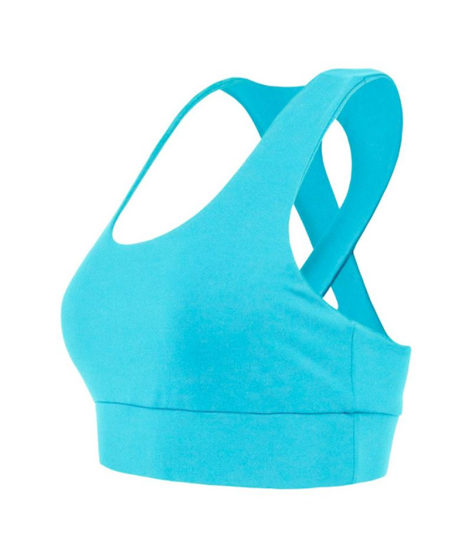 Top Joluvi Mavi Mujer Azul Celeste