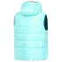 Chaleco Joluvi Shure Rever Infantil Azul Cobalto /Verde Tiza