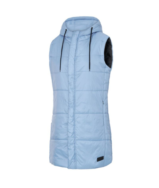 Chaleco Joluvi Shure Long Mujer Azul Acero