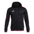 Chaqueta de Fútbol Joma Olimpiada Hombre/Niño Negro/Rojo