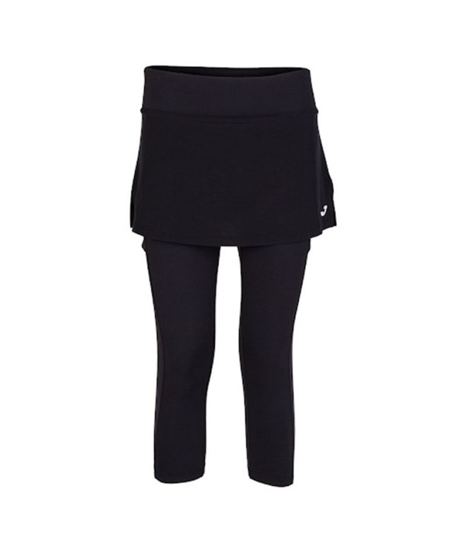 Falda de Tenis Joma Combi Torneo Mujer Negro