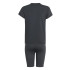 Chándal de Fitness adidas Essentials Jg Tr-Es 3S Tse Niña Negro