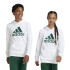 Sudadera adidas Big Logo Essentials Cotton Hoodie Infantil Blanco
