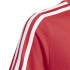 Camiseta adidas 3 Bandas Tib Infantil Rojo brillante