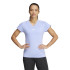 Camiseta adidas Aeroready Train Essentials Minimal Branding V-Neck Mujer Azul