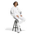 Chaqueta adidas Future Icons 3 Bandas Full-Zip Hoodie Hombre Blanco