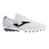 Botas de Fútbol Joma Aguila 2402 Blanco Negro Artificial Grass Pack