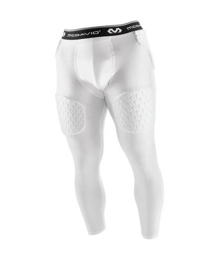 Mallas MC David Hex Thudd 5-Pad 3/4 White Hombre