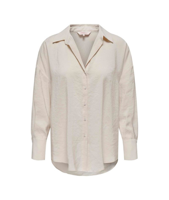 Camisa Only Onlzazima L/S Loose Shirt Wvn Mujer...