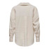 Camisa Only Onlzazima L/S Loose Shirt Wvn Mujer Antique White