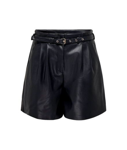 Pantalón Only heidi Faux Leather s Black Mujer