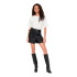 Pantalón Only heidi Faux Leather s Black Mujer