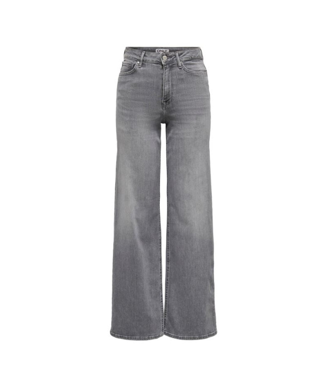 Pantalones Only Onlmadison Blush Hw Wid Dnm...
