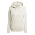 Sudadera adidas Essentials Small Logo Feel Cozy Hoodie Mujer Beige