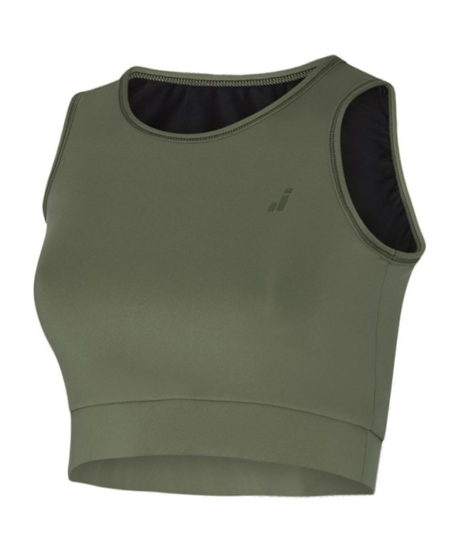 Top Joluvi Mavi Tank Mujer Verde Oliva