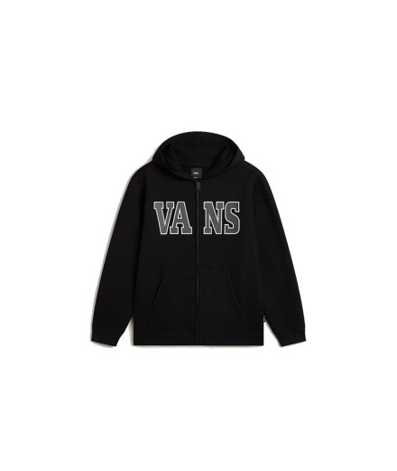 Chaqueta Vans Varcity Zip Negro Niño