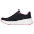 Zapatillas Skechers Edgeride Mujer Negro Rosa