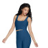 Sujetador deportivo Skechers Goflex Rib Longline Mujer