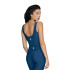 Sujetador deportivo Skechers Goflex Rib Longline Mujer