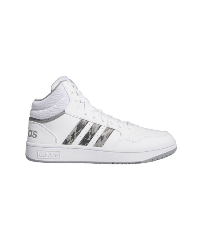 Zapatillas Adidas Hoops 3.0 Mid Hombre Blanco /...