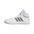 Zapatillas Adidas Hoops 3.0 Mid Hombre Blanco / Gris