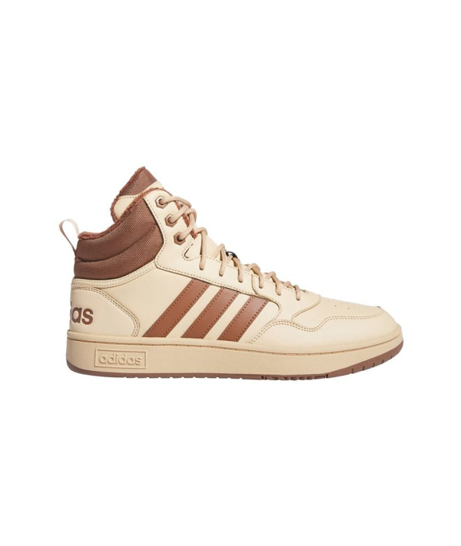 Zapatillas Adidas Hoops 3.0 Mid Hombre Beige