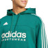Sudadera Adidas House Of Tiro Fleece Hoodie Hombre Verde Oscuro